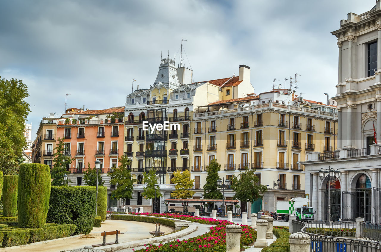 Plaza de oriente is a square in the historic centre of madrid, spain.