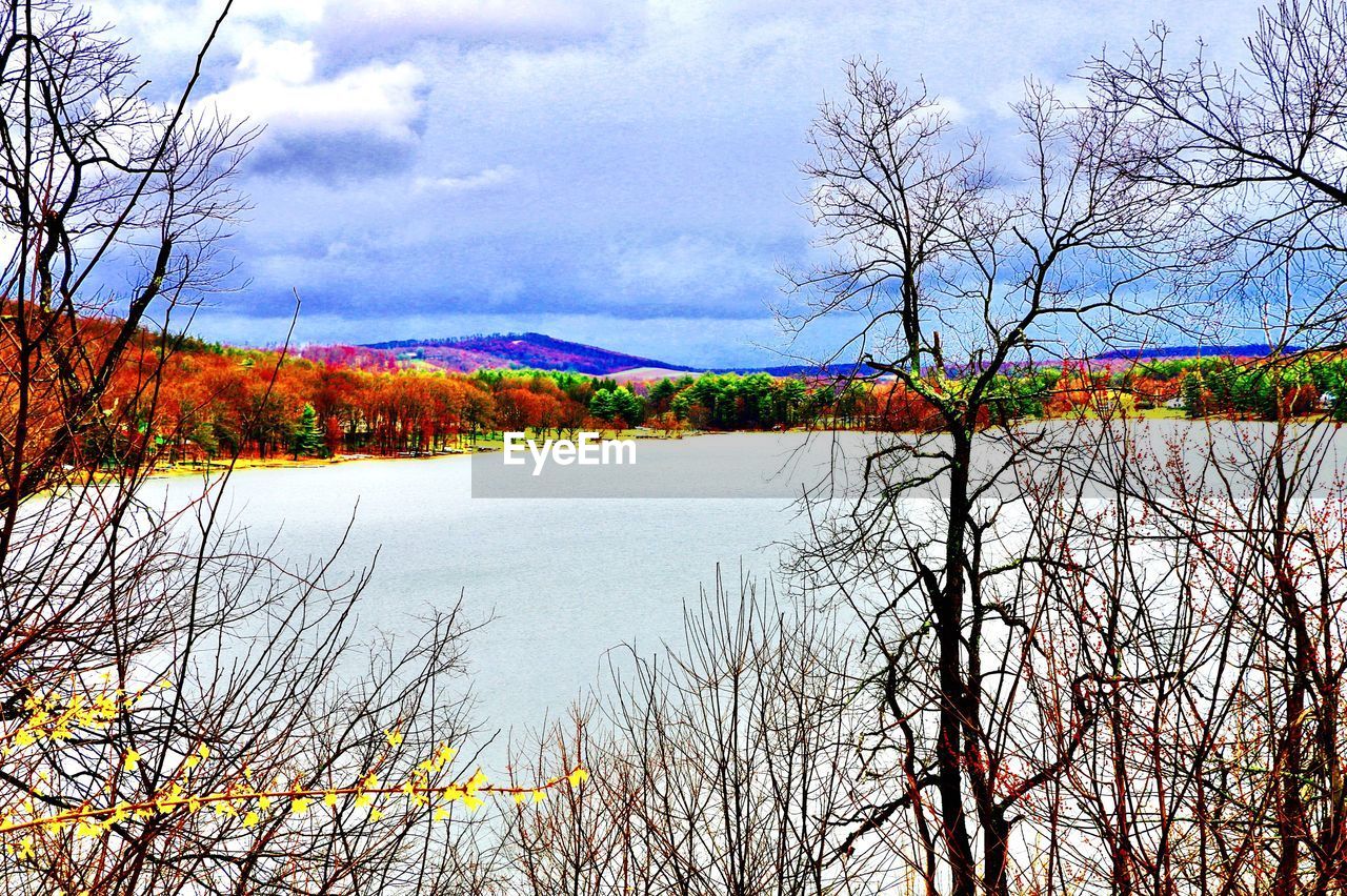 SCENIC VIEW OF LAKE