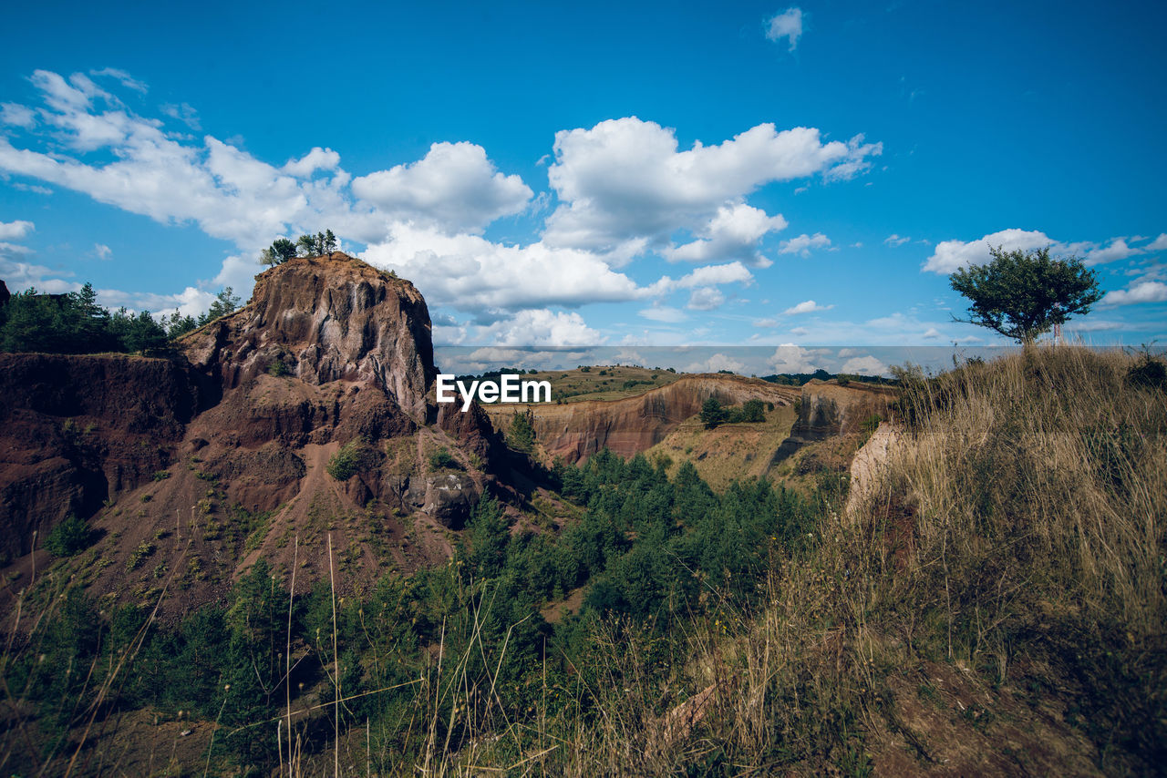 Panoramic view of landscape against sky