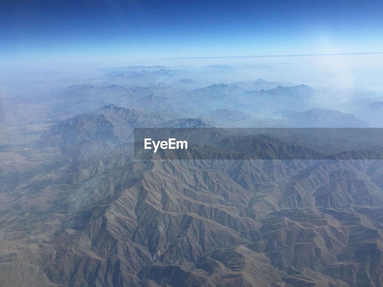 Aerial view of mountains
