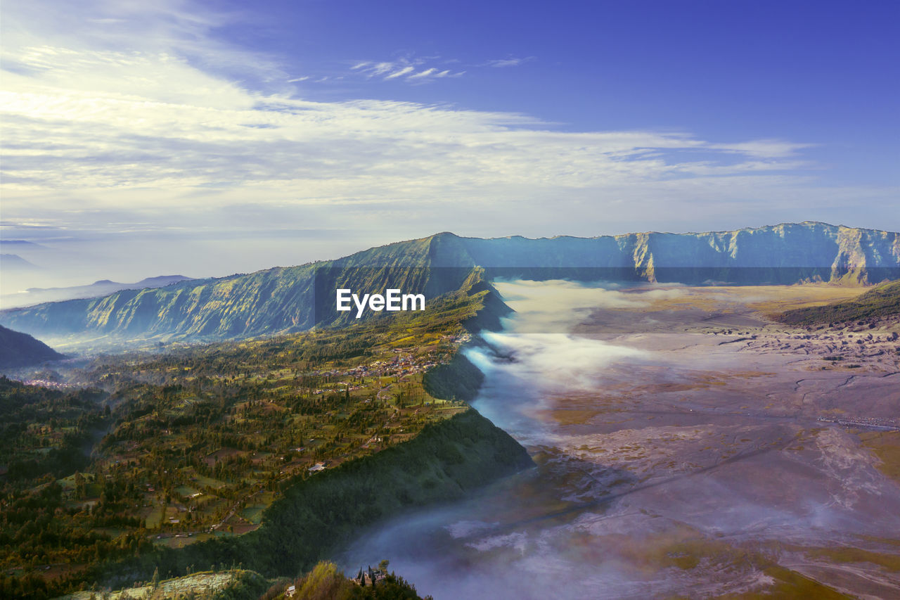 PANORAMIC VIEW OF LANDSCAPE AGAINST SKY