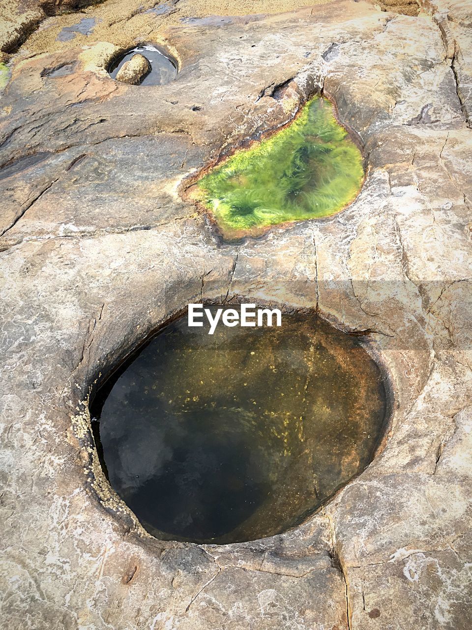 HIGH ANGLE VIEW OF WATER