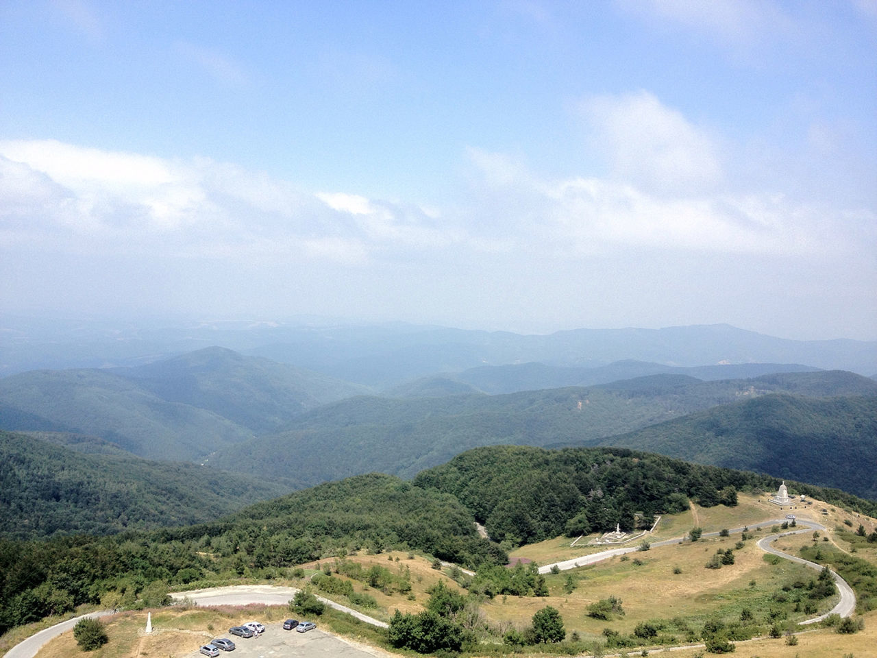 Idyllic shot of mountains against sky