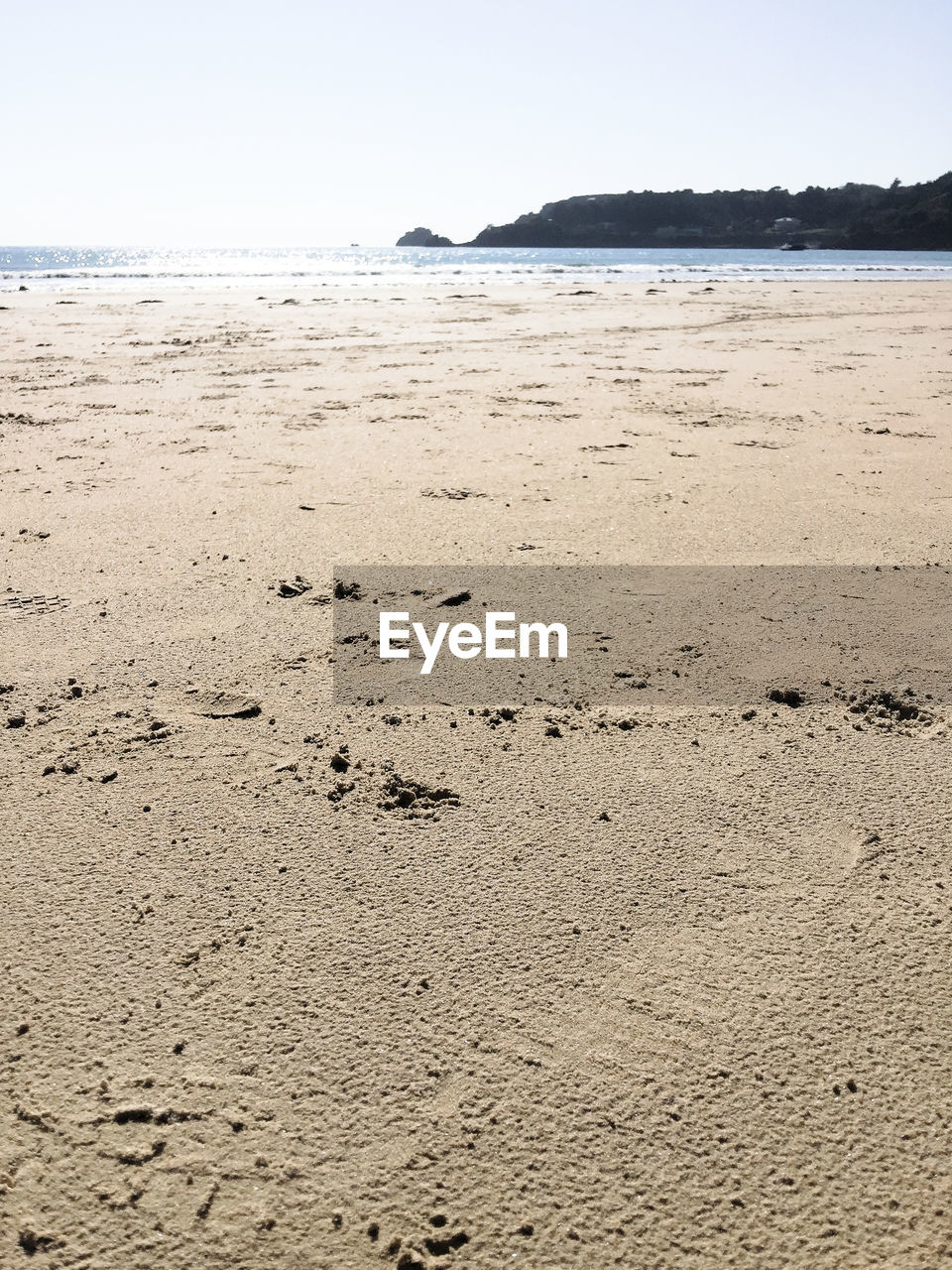 BEACH AGAINST CLEAR SKY