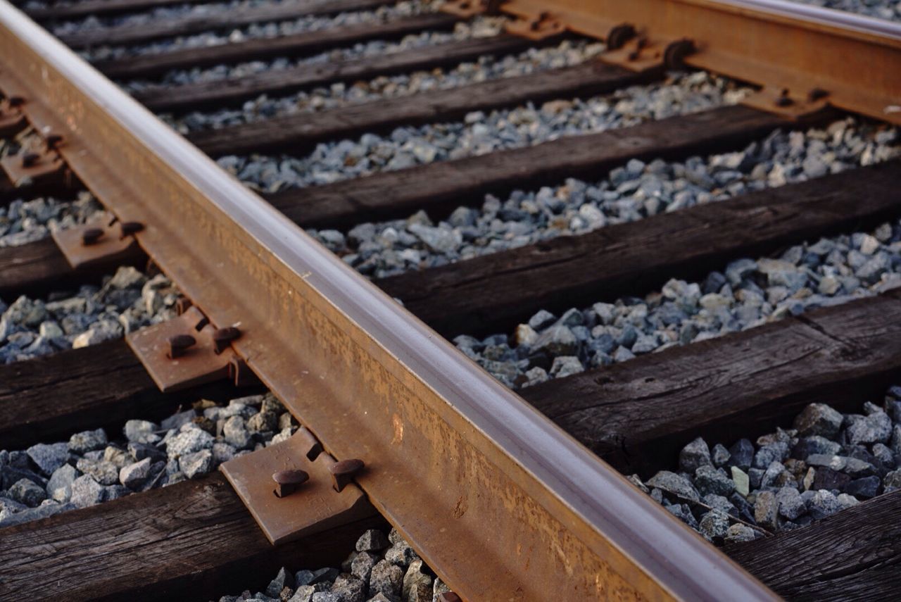 View of railroad track