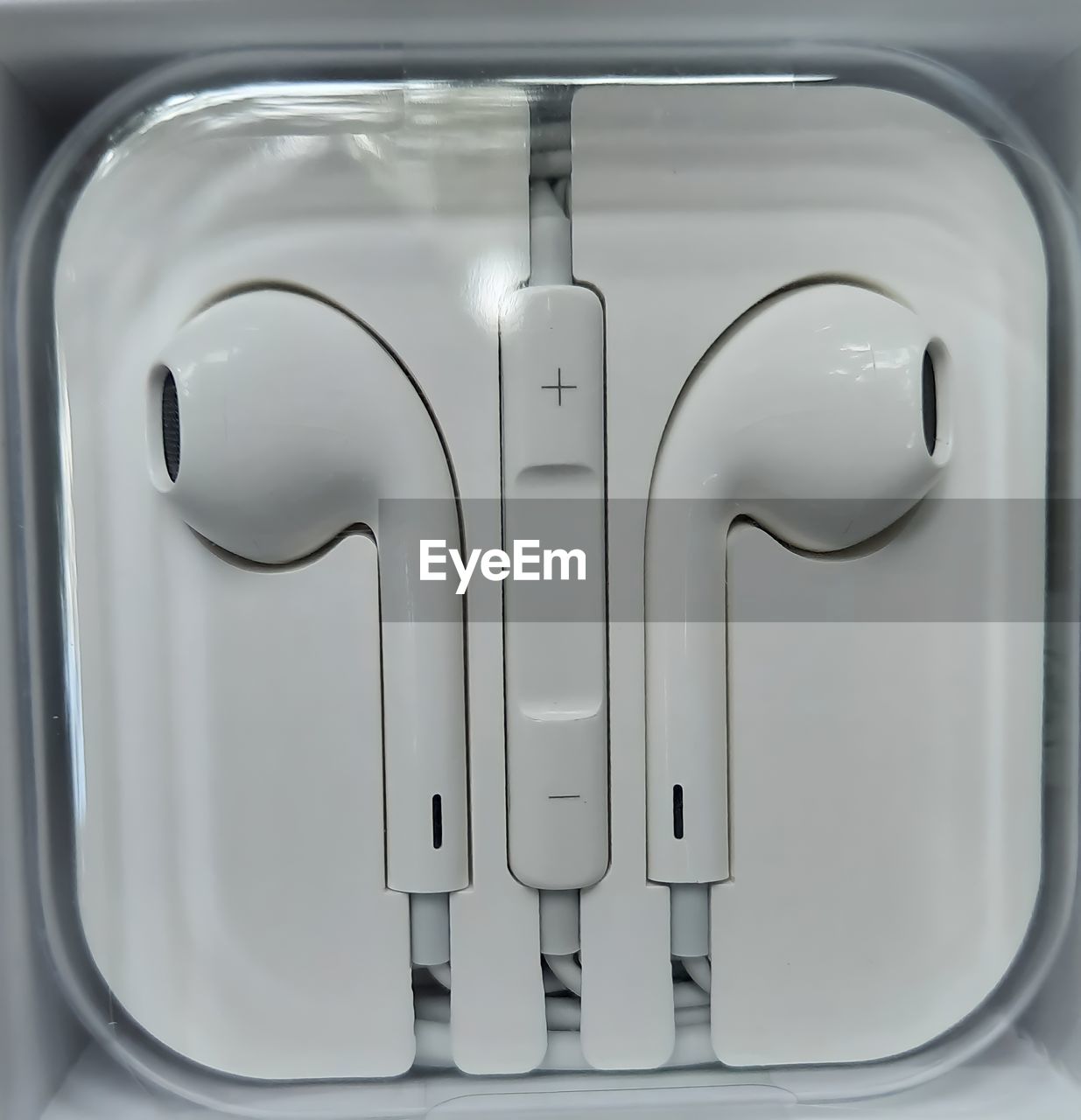 Close-up of earphones