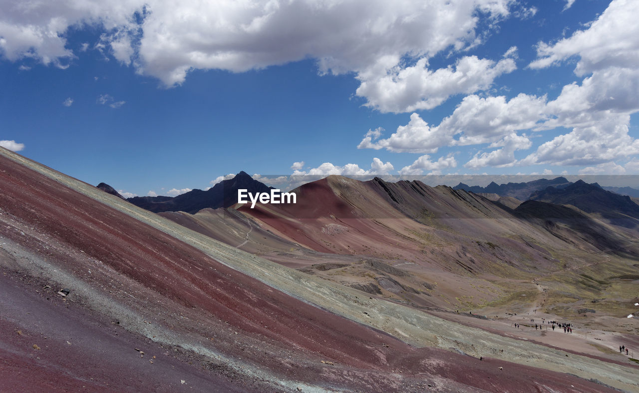 Panoramic view of landscape against sky