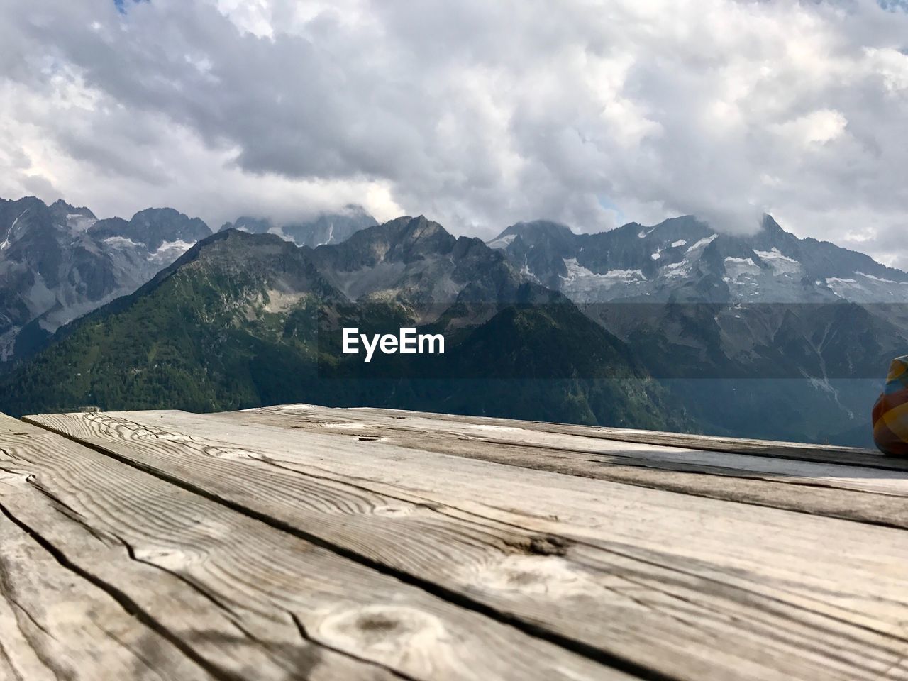 MOUNTAIN AGAINST SKY