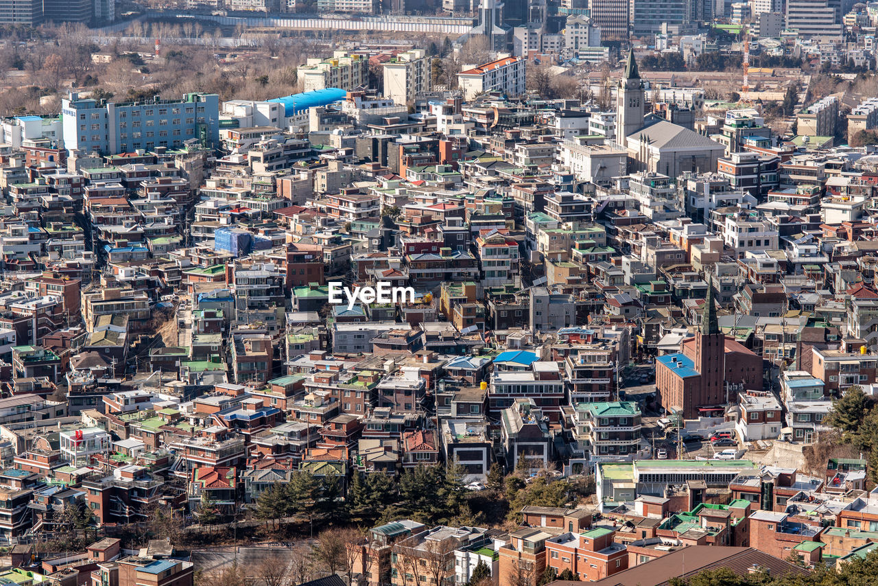 aerial view of cityscape