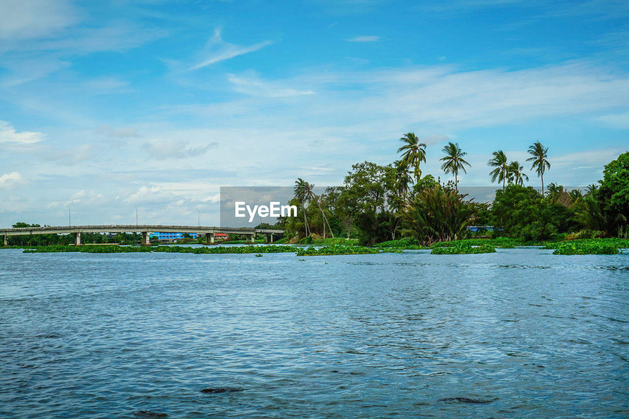 Natural view along tha chin river