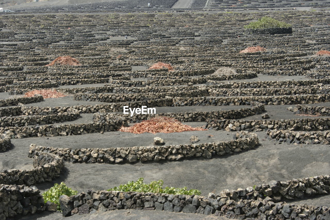 HIGH ANGLE VIEW OF LAND ON MOUNTAIN