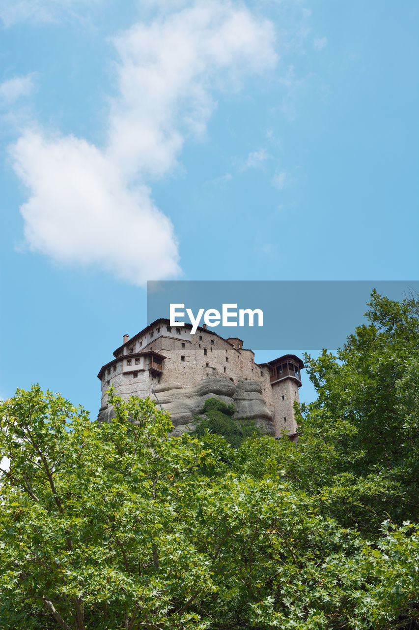 The holy monastery of rousanou known also as monastery of st. barbara at meteora,greece