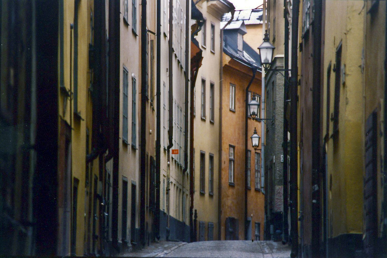 View of residential buildings