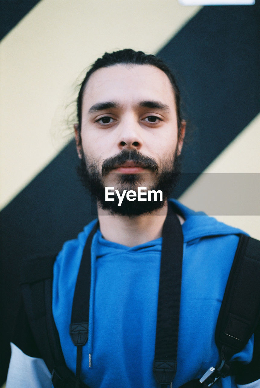 Portrait of bearded man