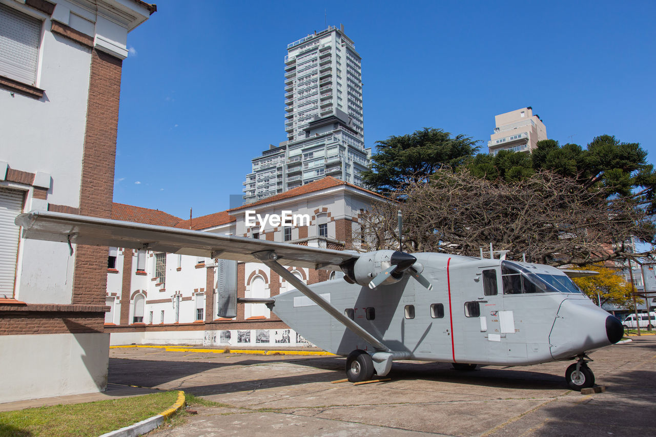 Skyvan pa-51 plane, which was used in the so-called death flights in the dictatorship in argentina 