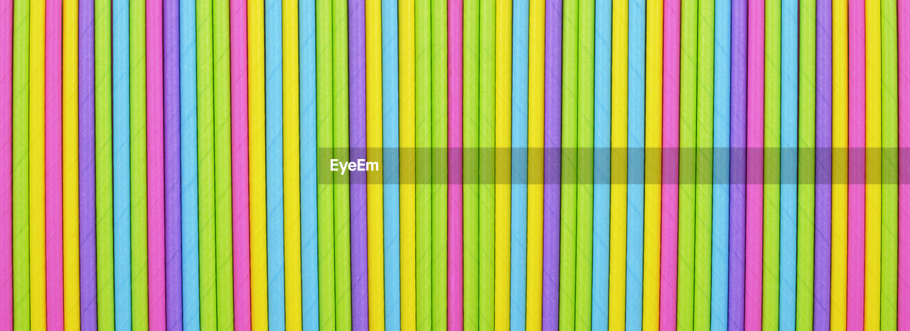 multi colored, backgrounds, pattern, full frame, font, line, pink, text, no people, striped, circle, yellow, close-up, variation, purple, indoors