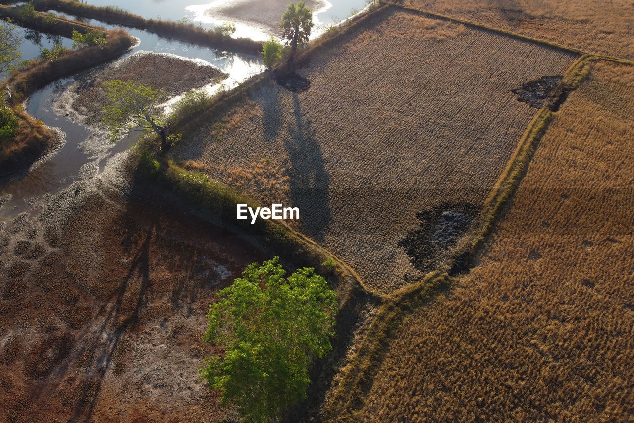 high angle view of landscape