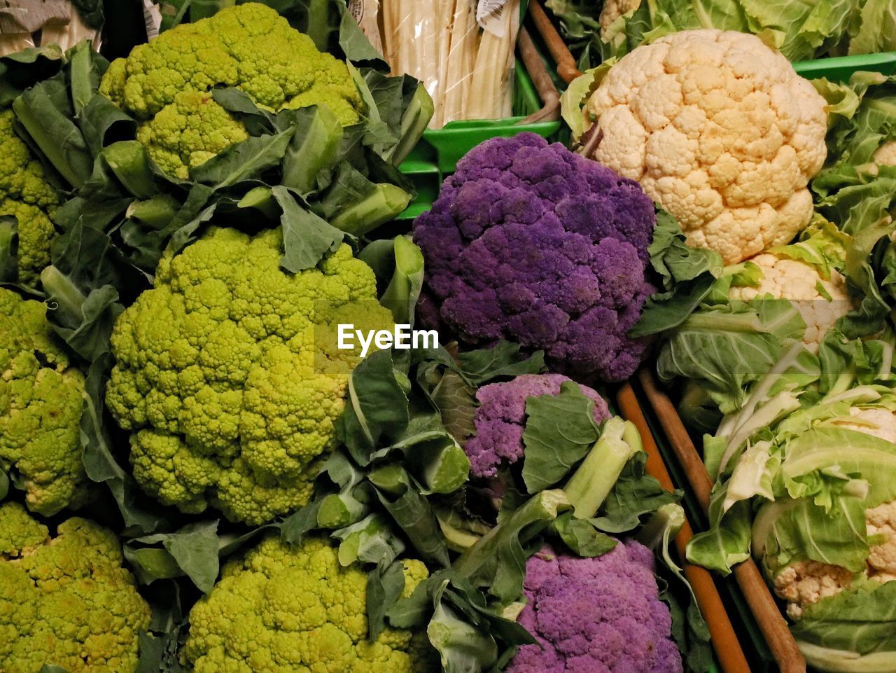 CLOSE-UP OF FRESH VEGETABLES AT MARKET