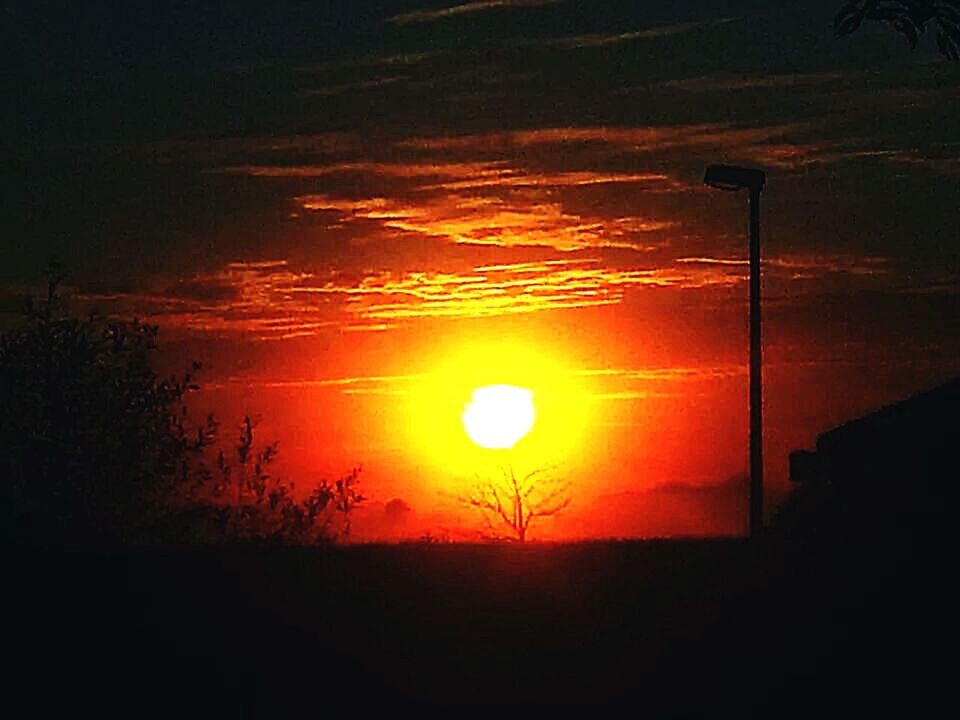 SCENIC VIEW OF SUNSET SKY