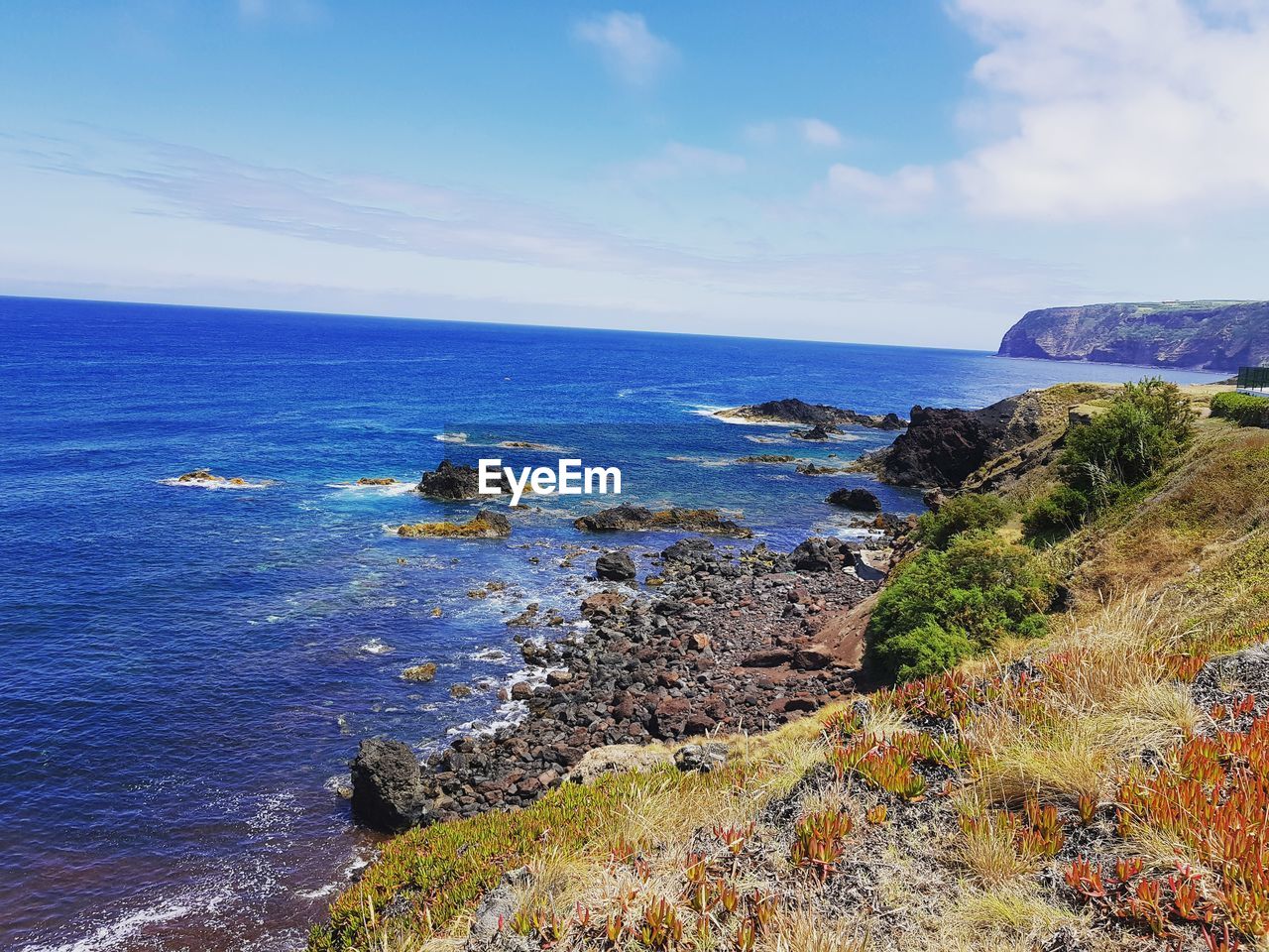 VIEW OF SEA AGAINST SKY