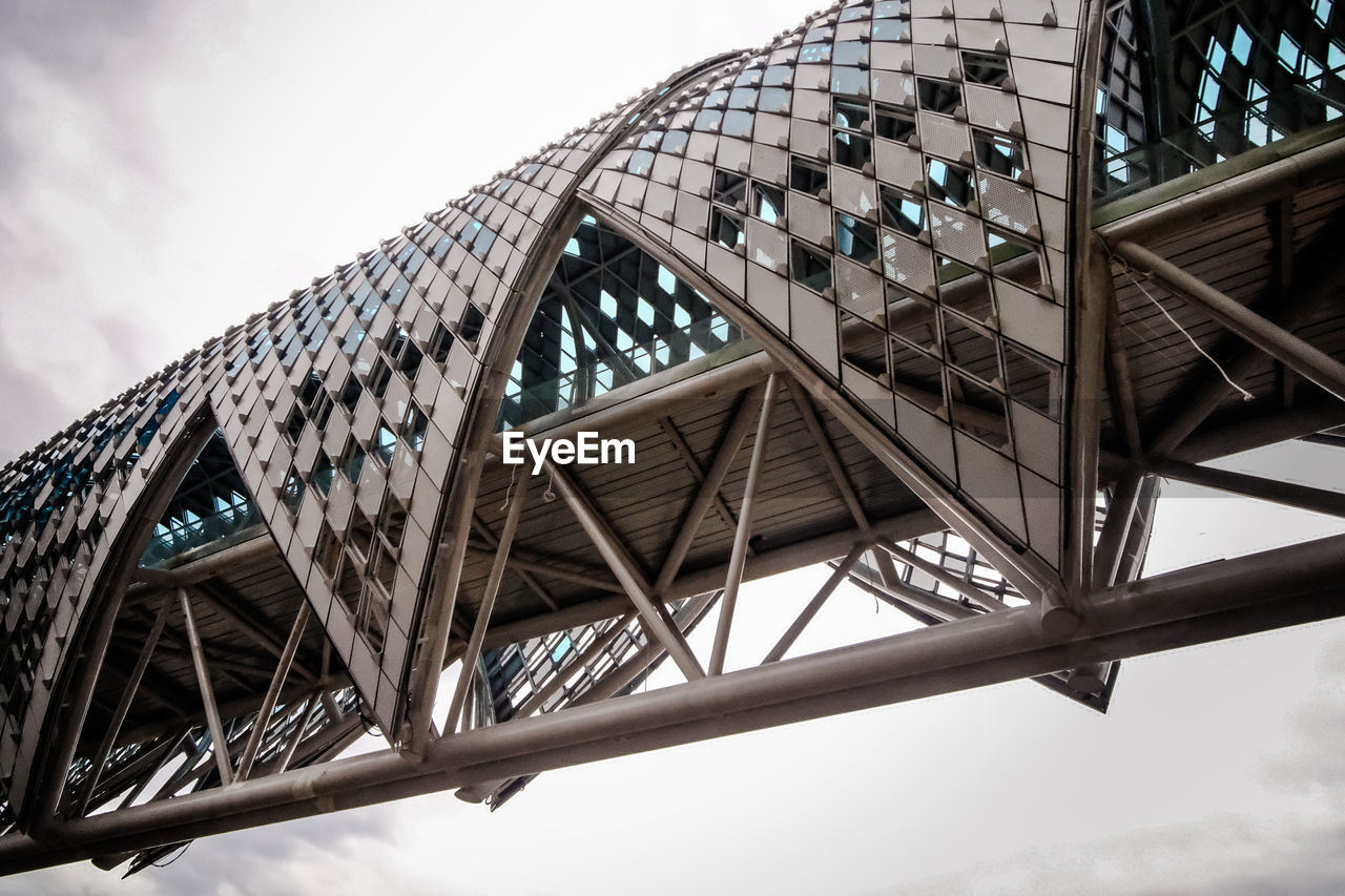 LOW ANGLE VIEW OF BRIDGE AGAINST SKY