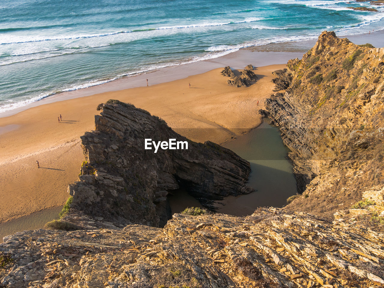 Scenic view of beach