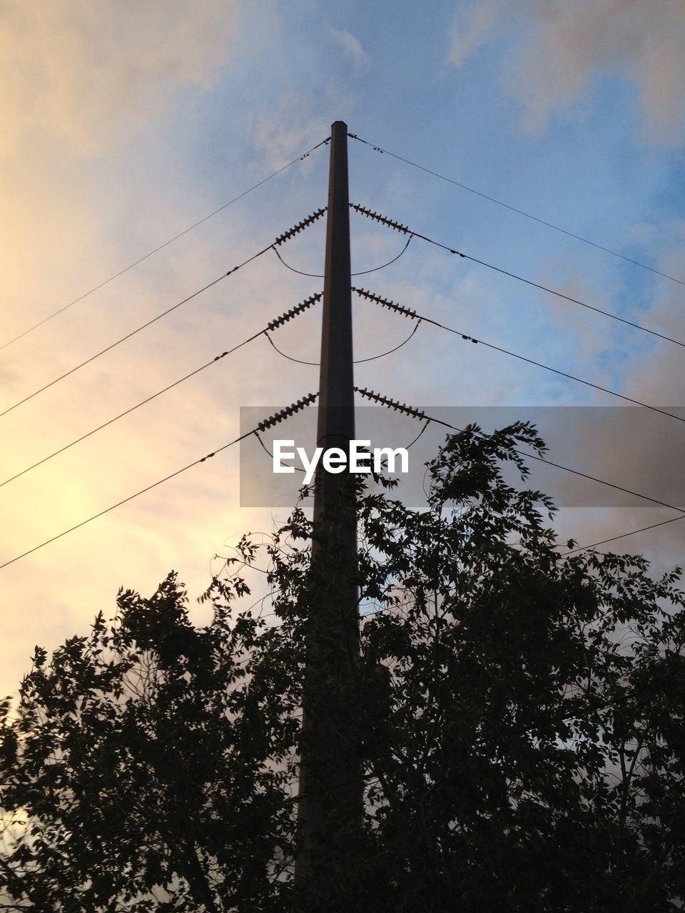 LOW ANGLE VIEW OF POWER LINES