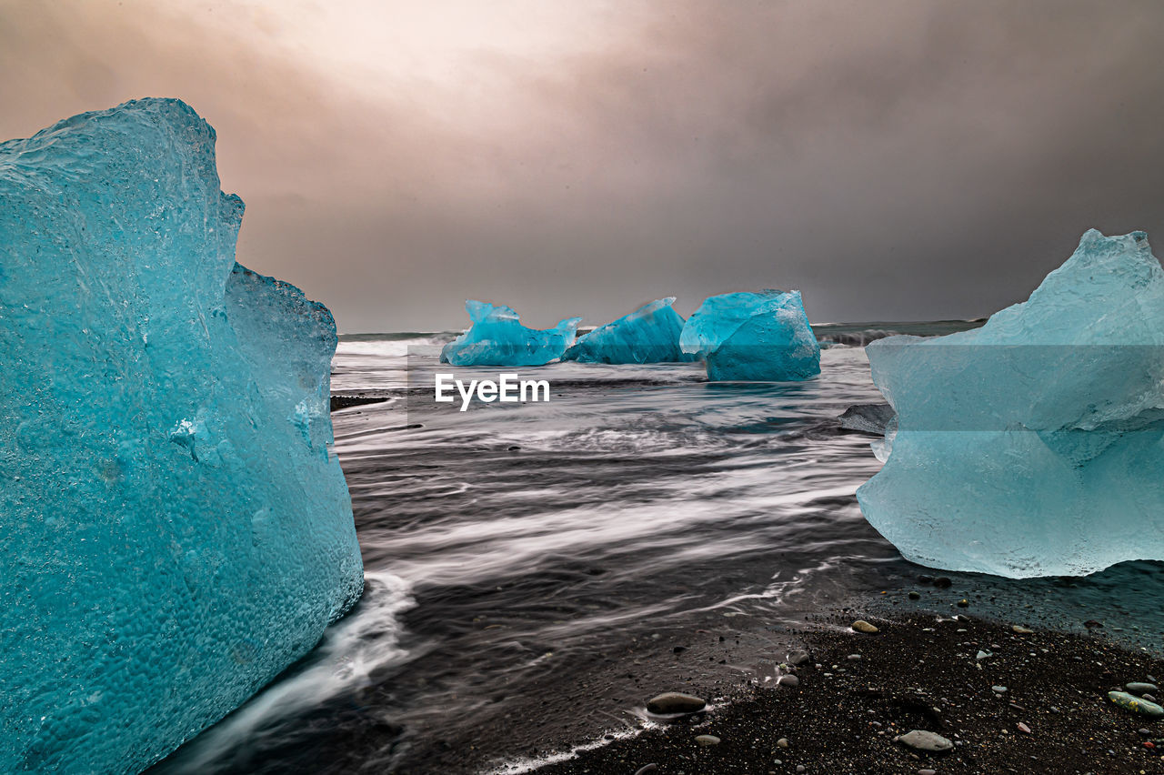 panoramic view of sea against sky