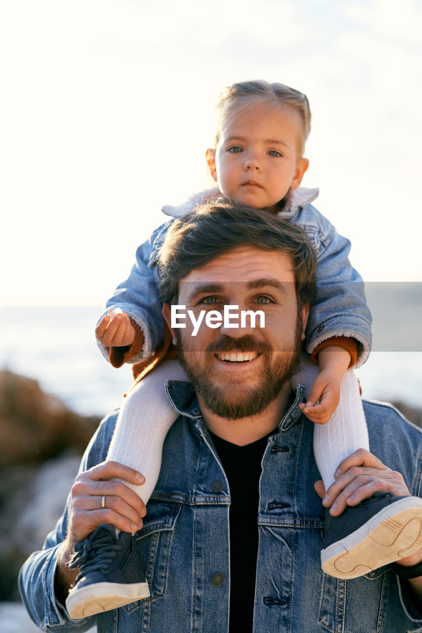 Portrait of smiling man