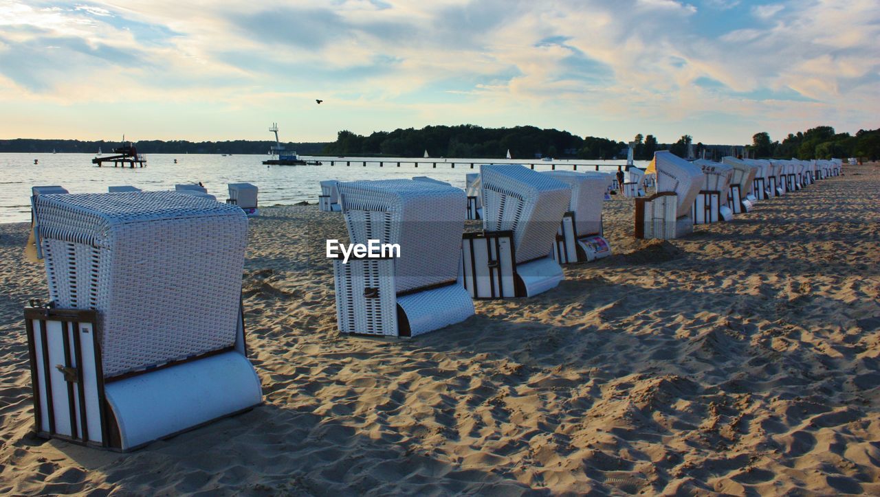 Hooded beach chairs