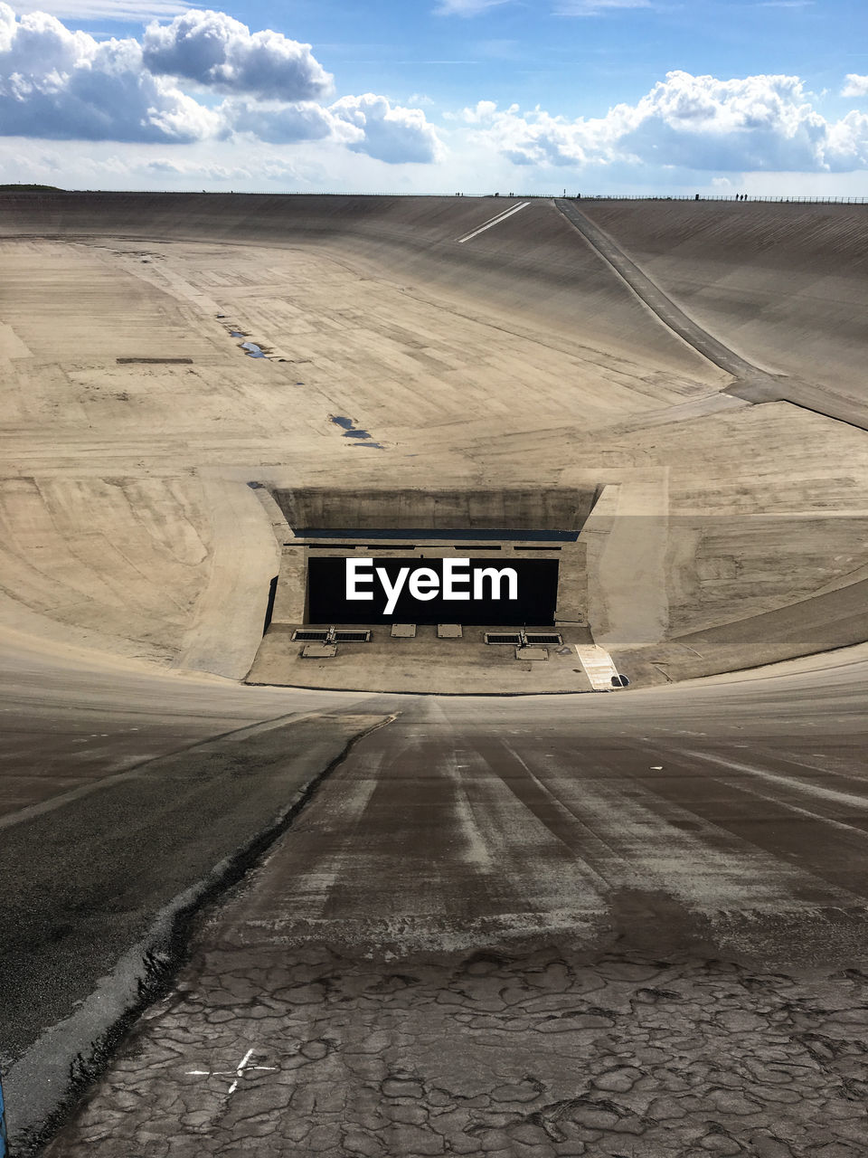 ROAD PASSING THROUGH DESERT