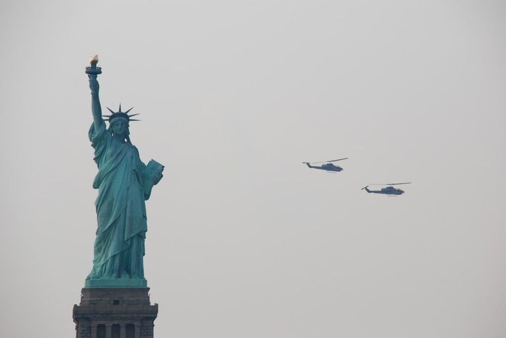 Statue of liberty against clear sky