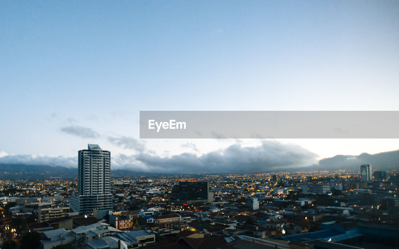 Cityscape against sky