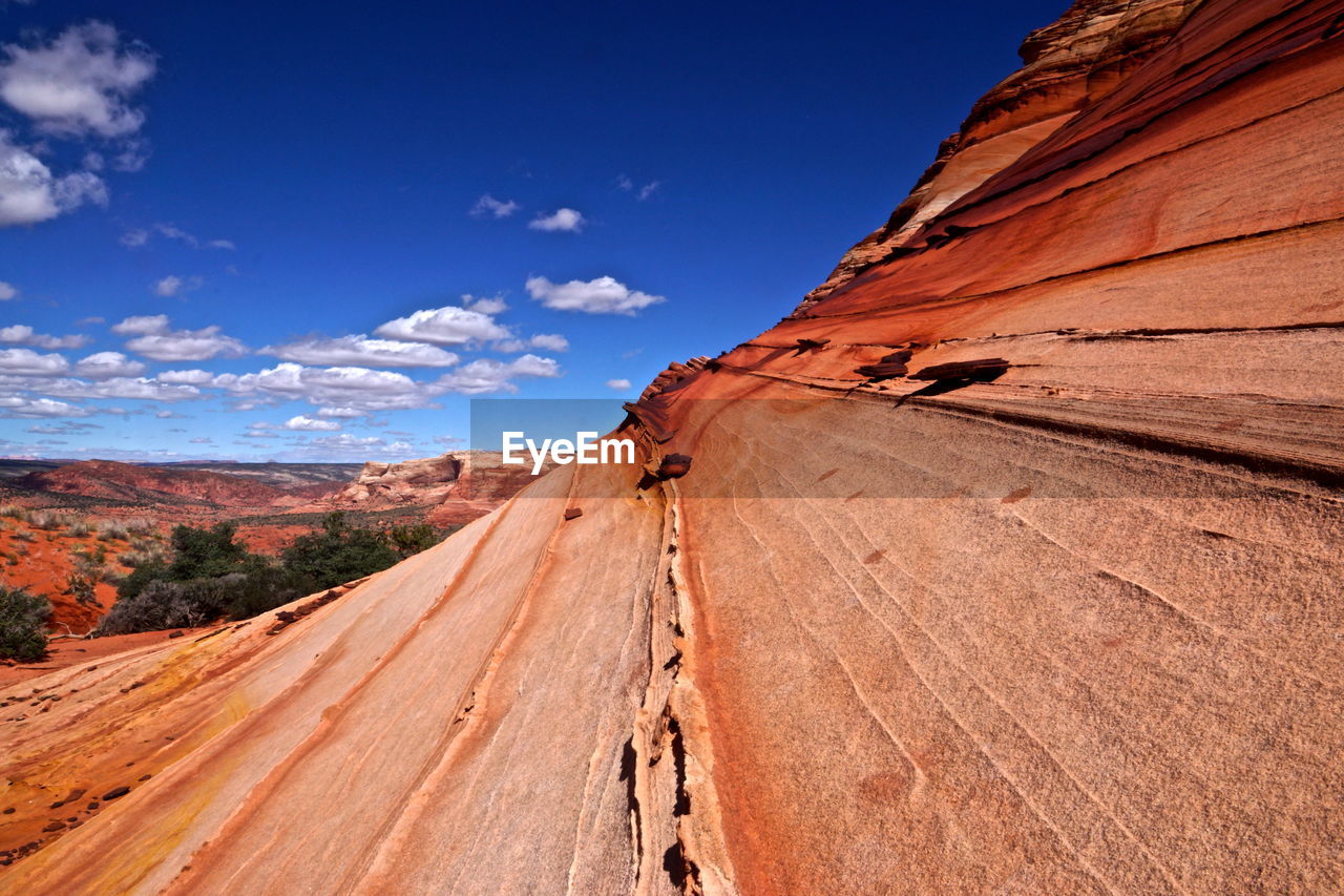 PANORAMIC VIEW OF DESERT