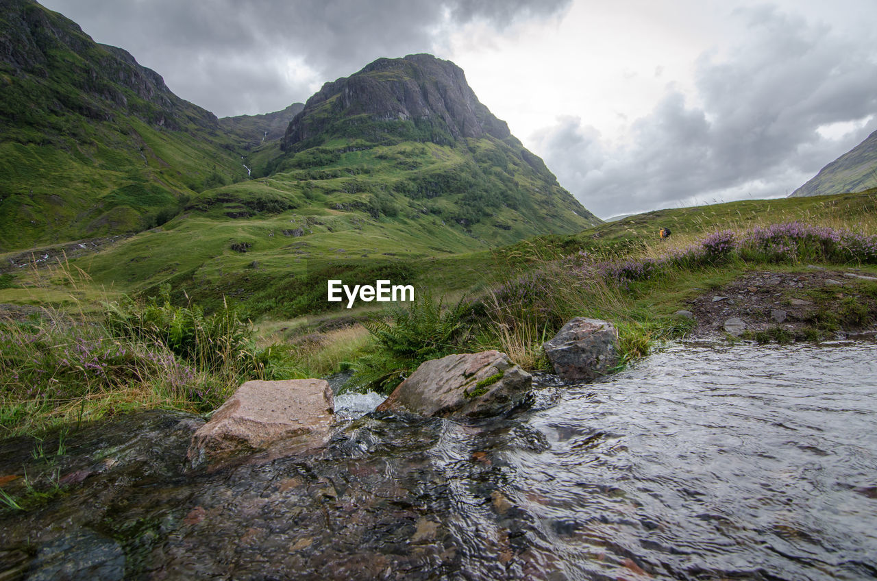 A stream in the scottish highlands