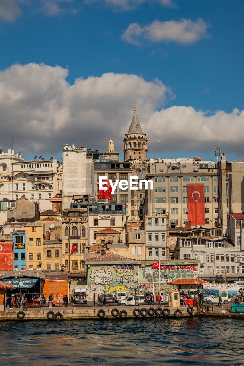 Galata tower at istanbul