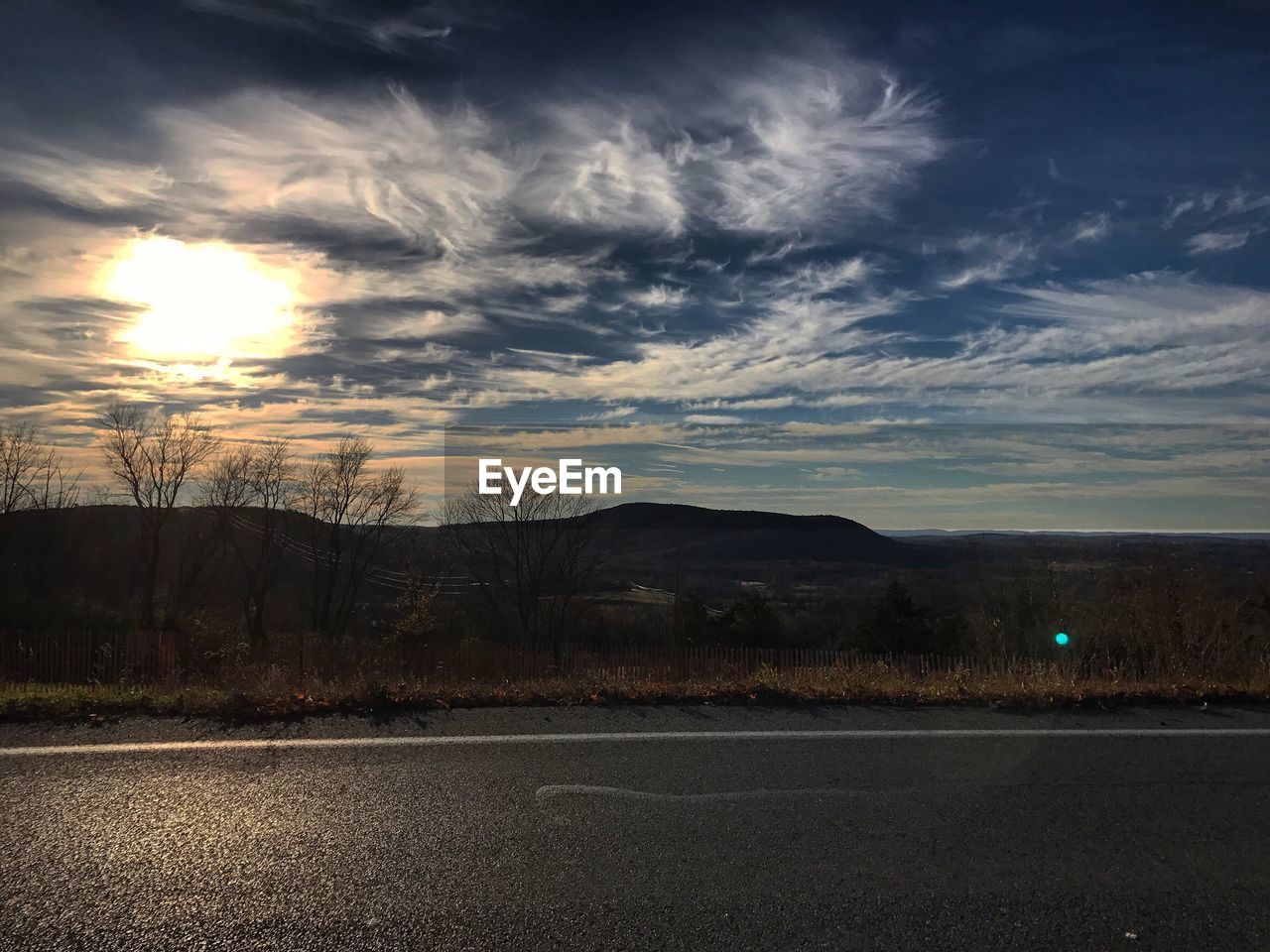 SCENIC VIEW OF SKY AT SUNSET