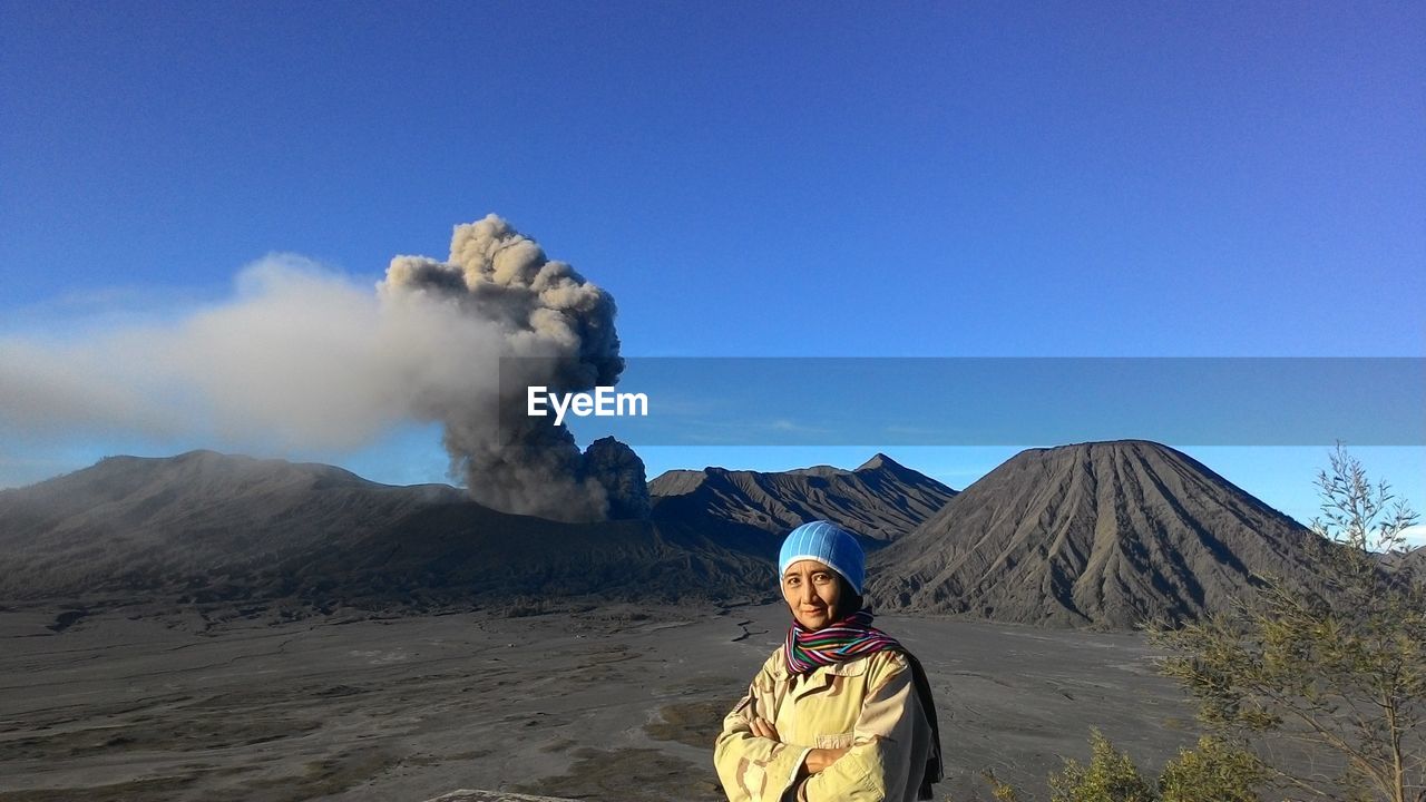 Eruption mout bromo