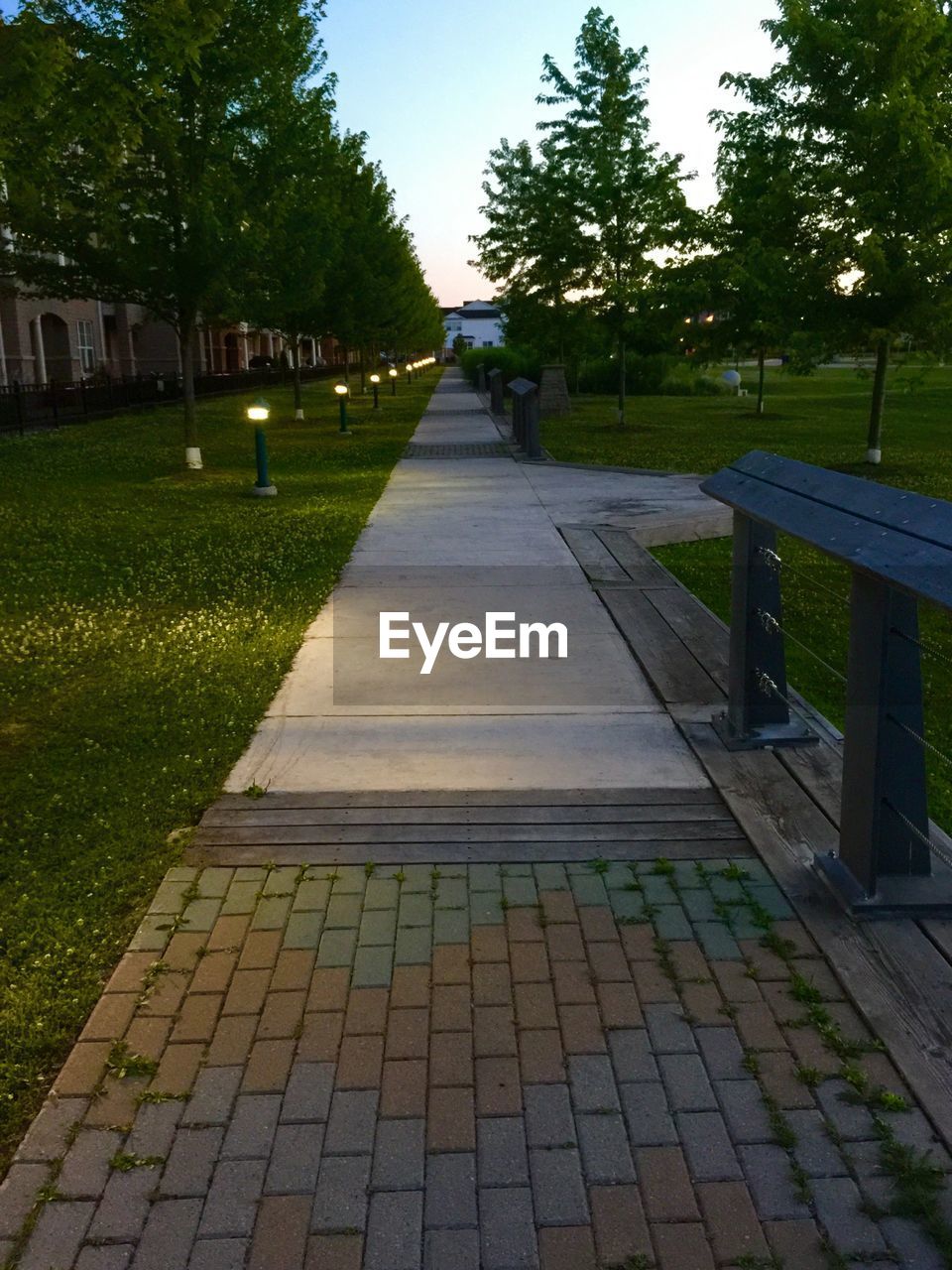 EMPTY FOOTPATH IN PARK