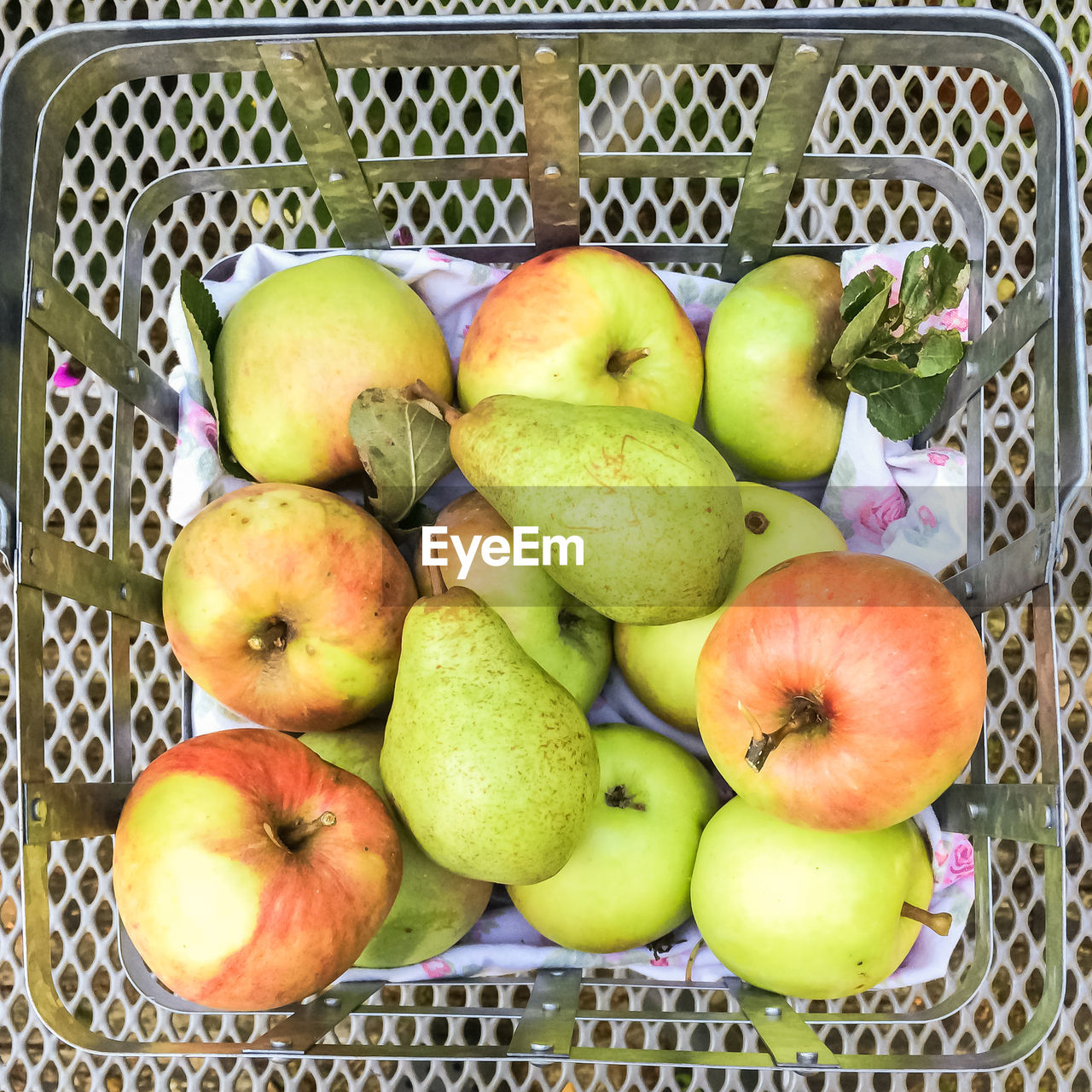 Fresh fruits in basket