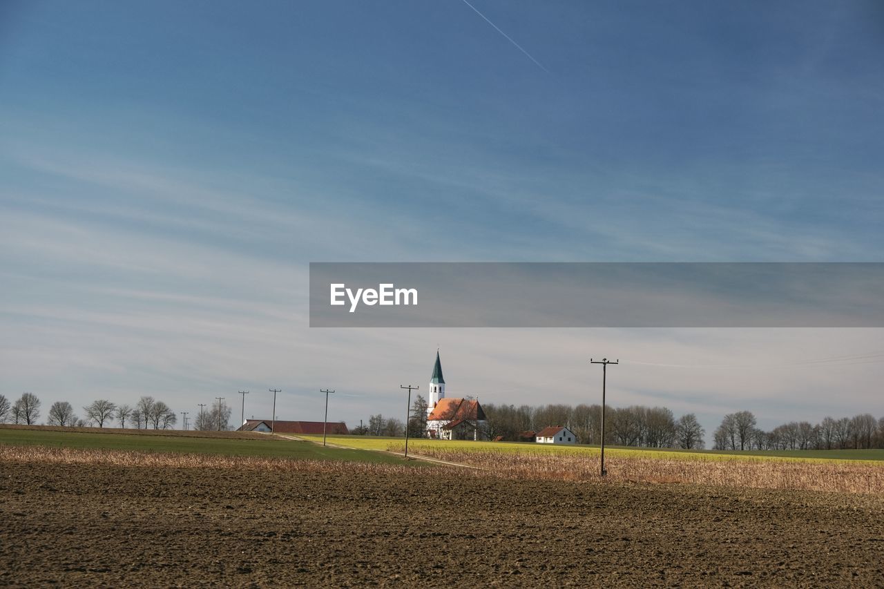 FIELD AGAINST SKY