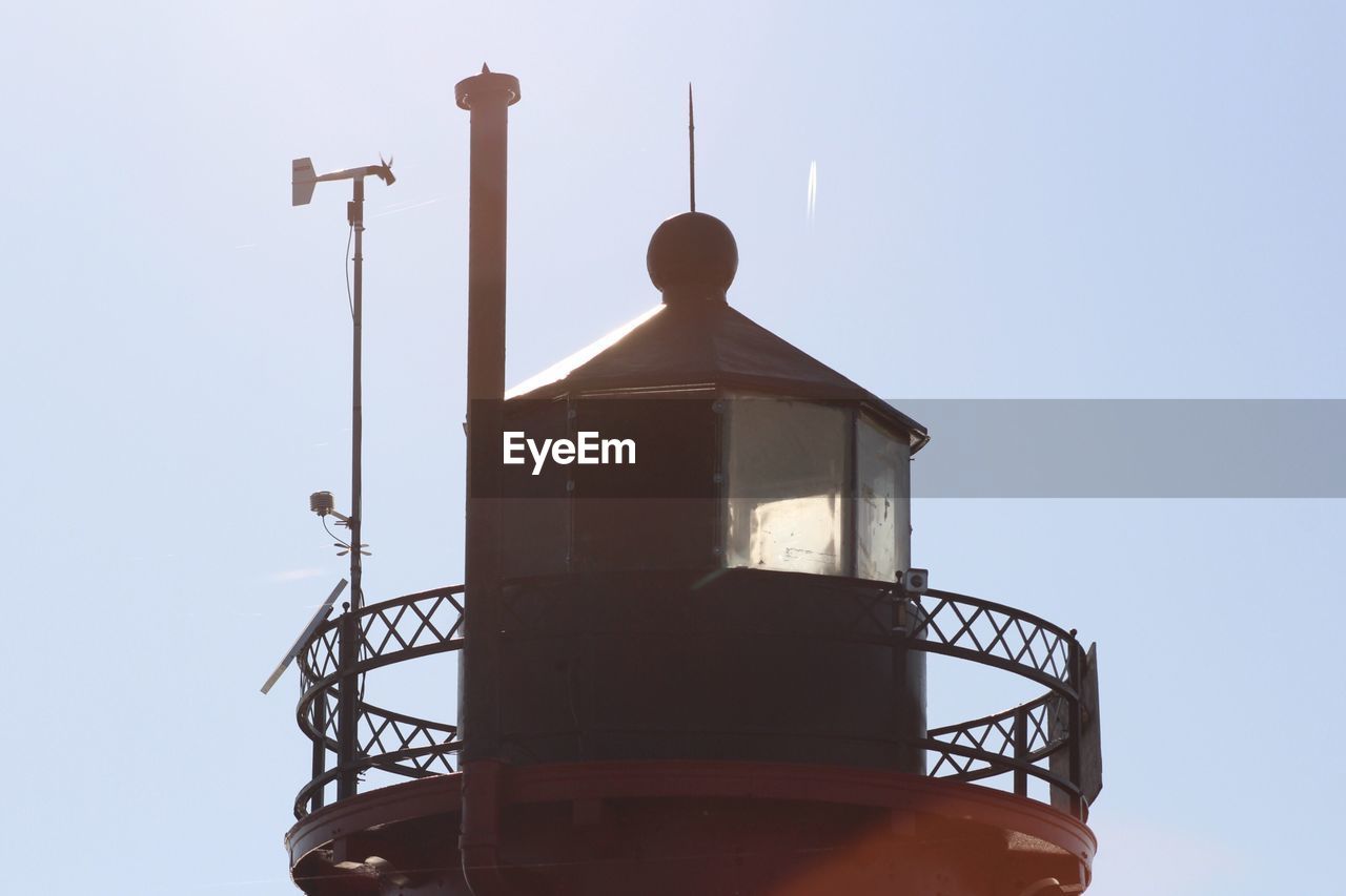 LOW ANGLE VIEW OF STREET LIGHT AND BUILDING