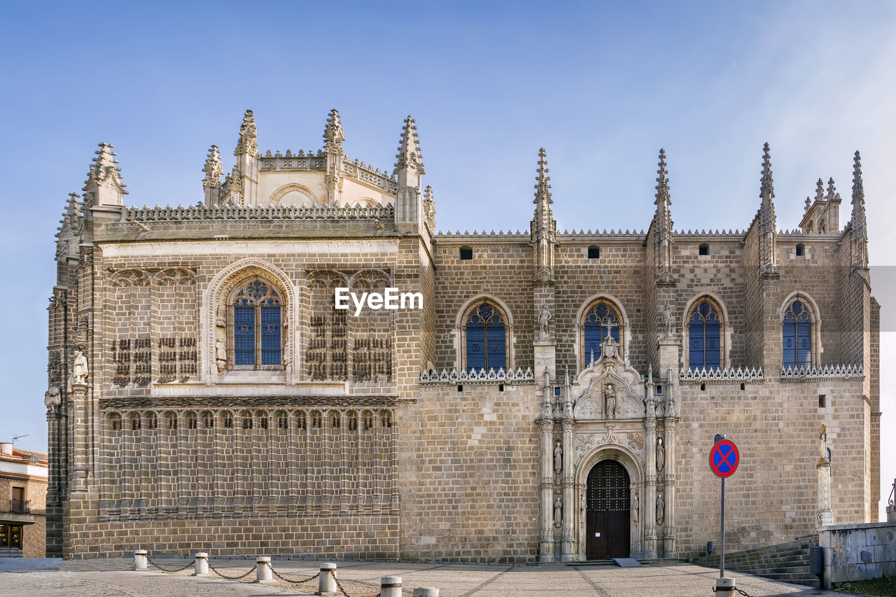 The monastery of san juan de los reyes in toledo, spain