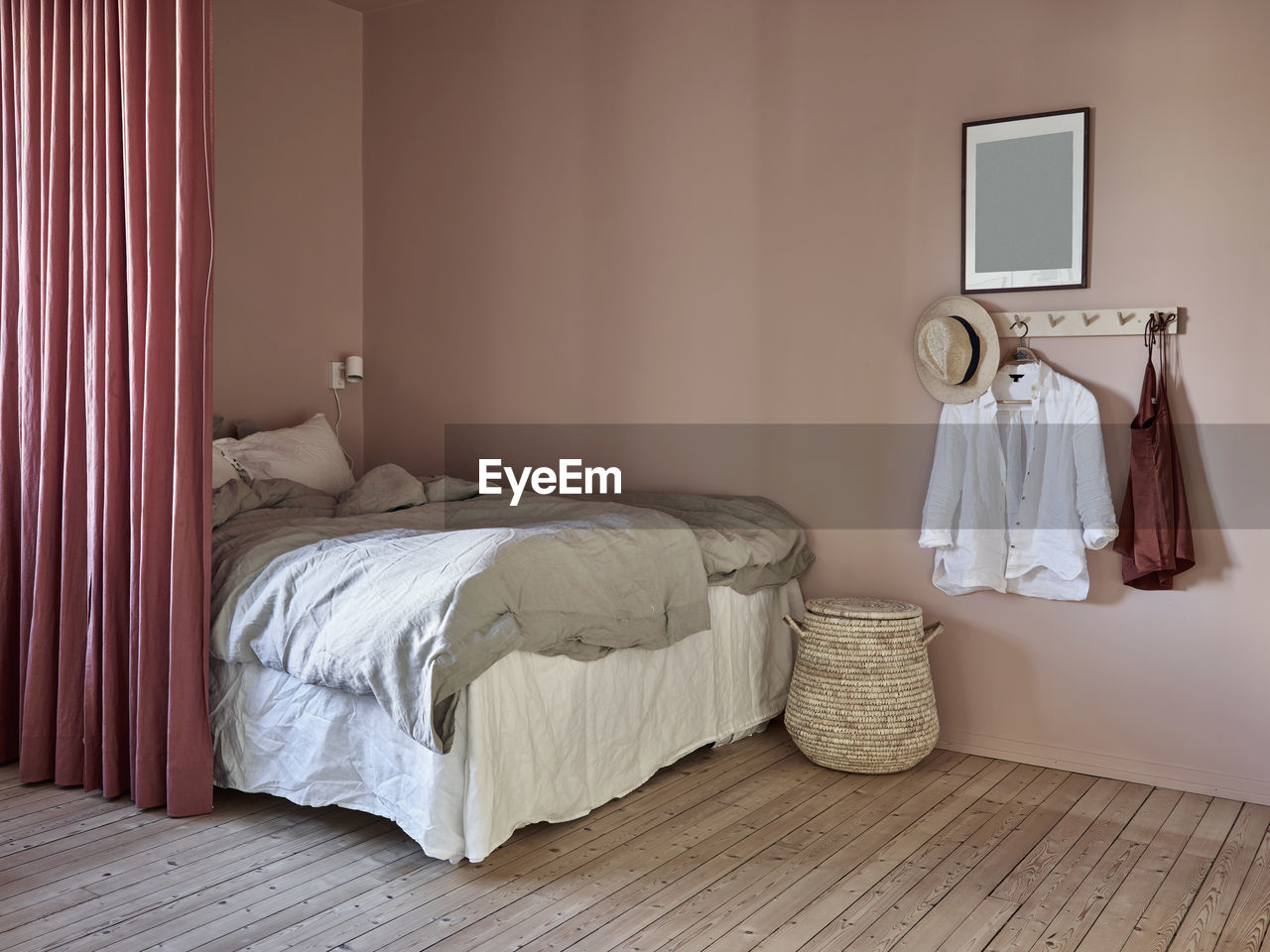 View of bed in bedroom