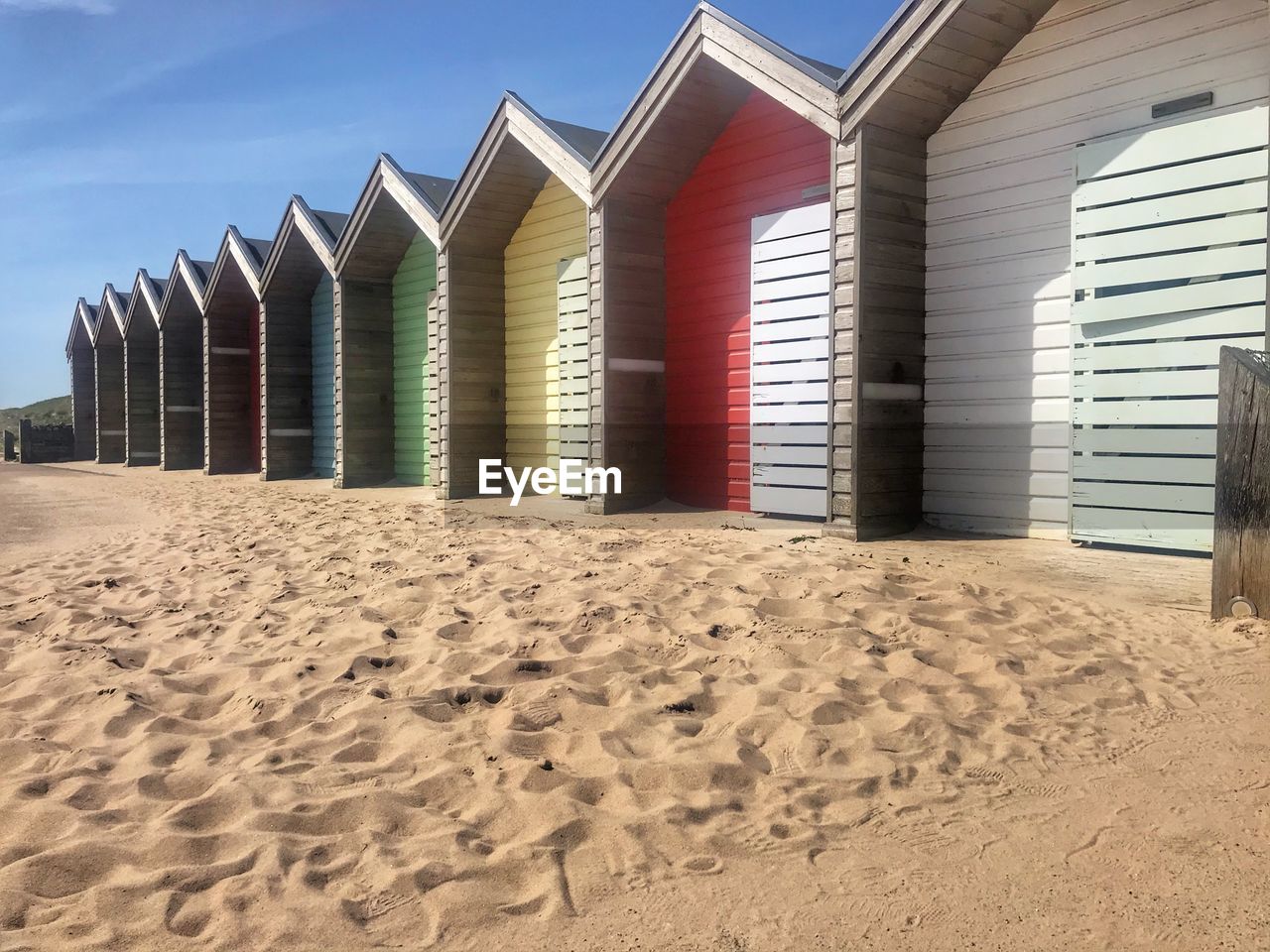 VIEW OF BEACH HUTS