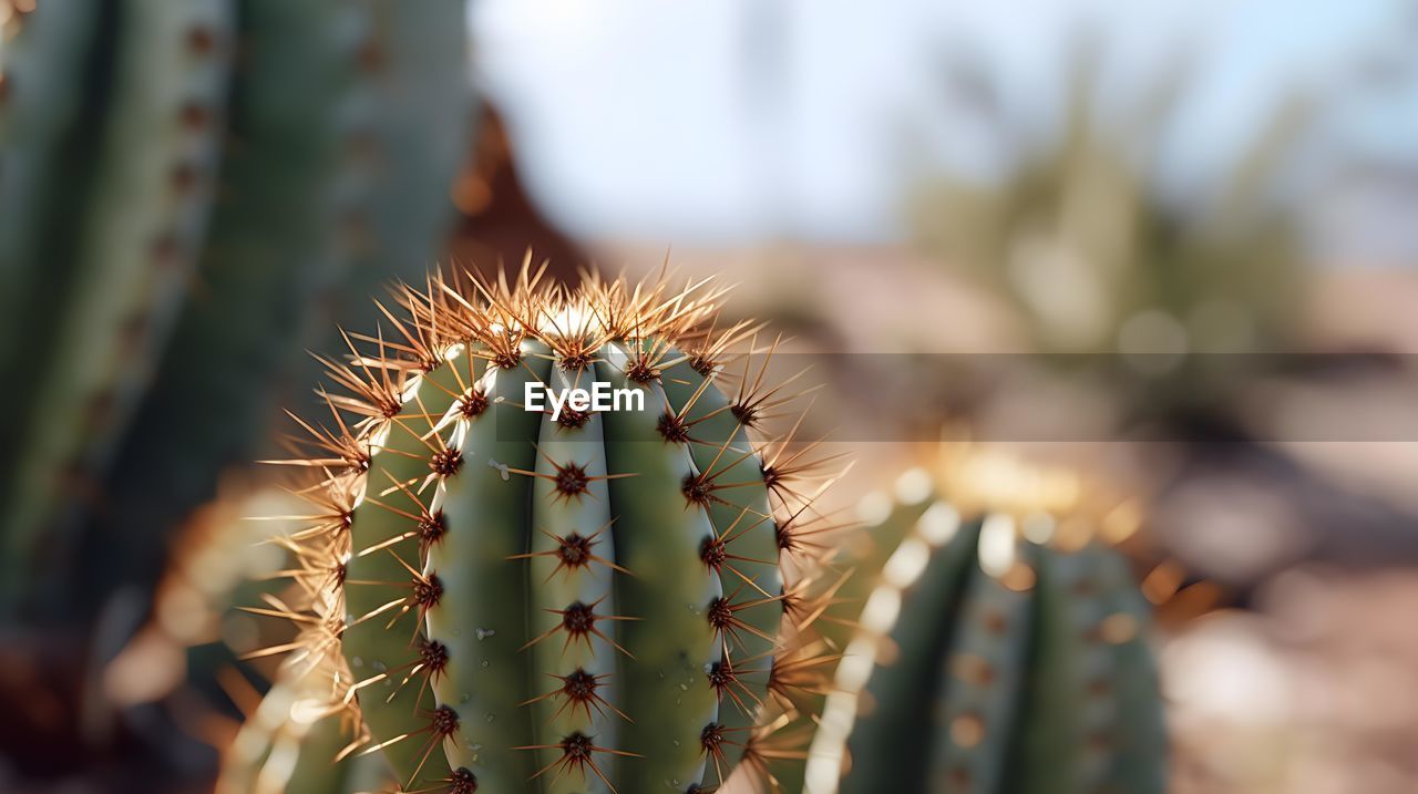 close-up of cactus