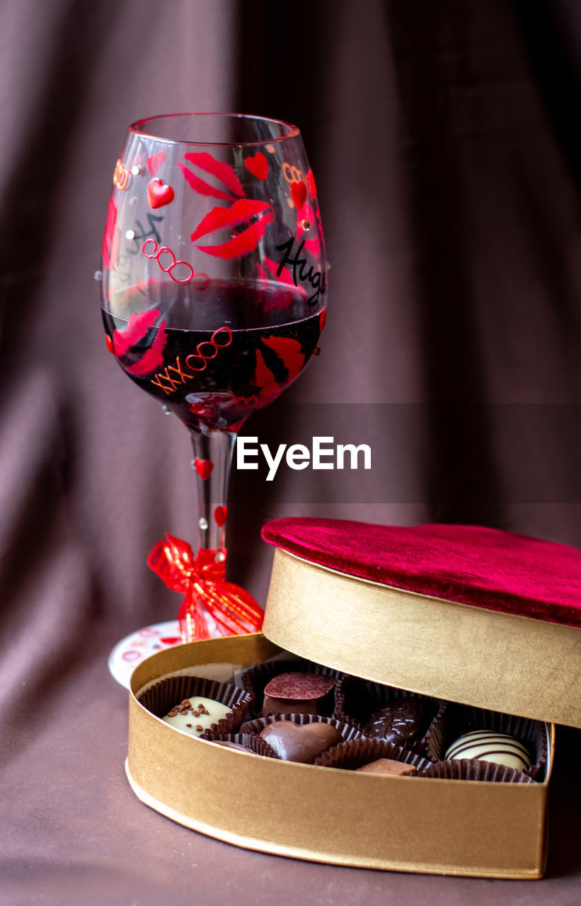 Wine and chocolate is great for valentines day or any romantic time of the year