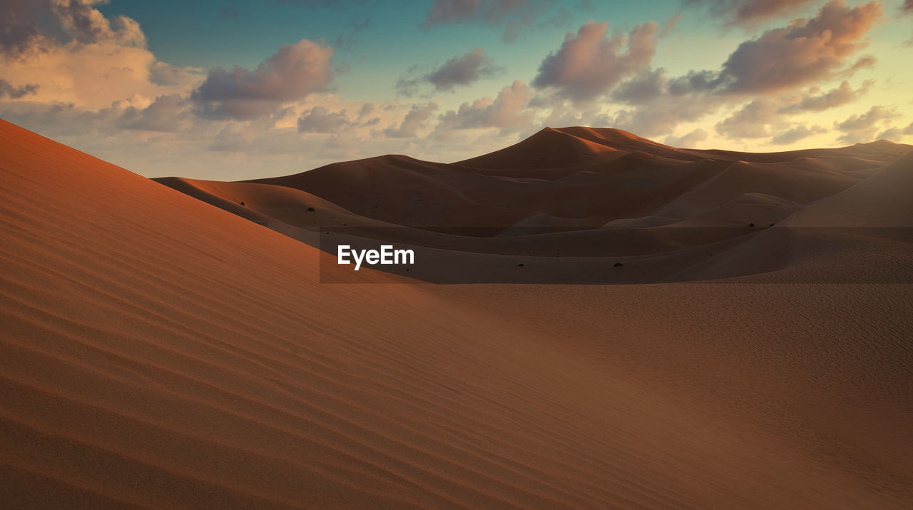 Sharjah desert at sunset 