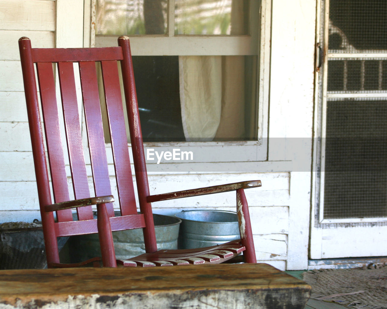 CHAIR AT PORCH