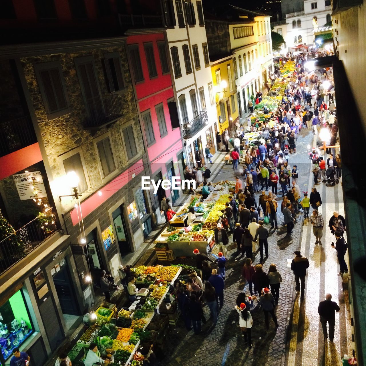 PEOPLE WALKING ON STREET